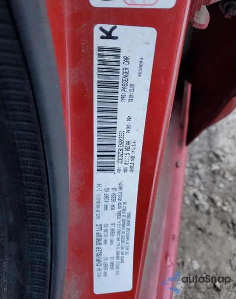 2014 Dodge Avenger Sxt from USA, damaged, VIN 1C3CDZCB1EN203951